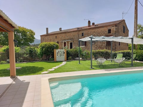 Beautiful Corsican House near Porticcio 10 guests