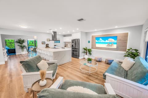 2 Luxury Homes | 6BR | Heated Pool | 15 Min to FLL