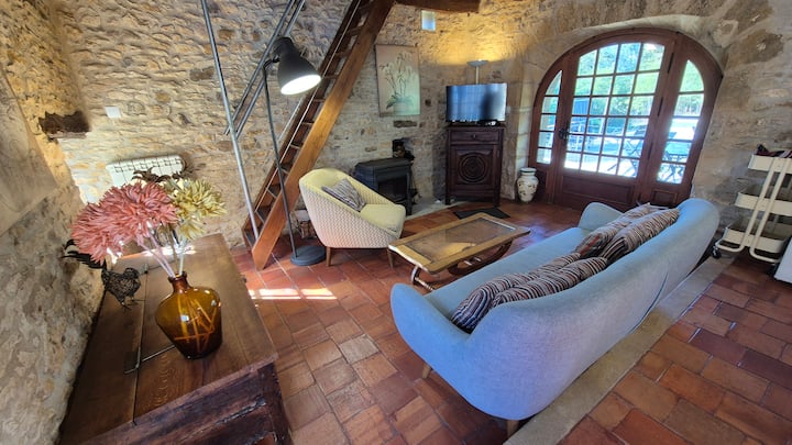Les Combes Avec Piscine Chauffée, 15min De Sarlat - Montignac