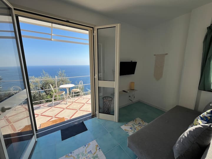 “Il Grado” Positano - A/c, Wi-fi, Patio W/ Seaview - Positano