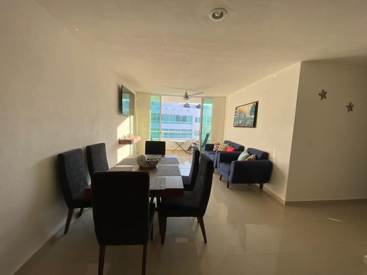 Hermoso Departamento Con Servicios Alberca Y Mar. - Manzanillo