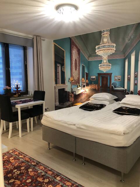 Studio in the center, free private parking