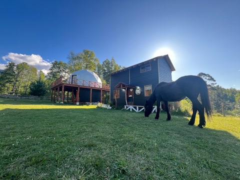 BEAUTIFUL TINY HOME WITH PRIVATE HOT TUB AND RIVER ACCESS