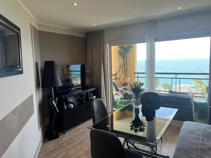 Appartement 3 Pièces, Vu Mer - Plage du Midi