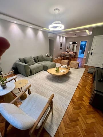 Lindo apartamento de 3 quartos no coração do Rio