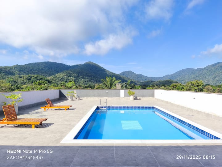 Entre 11hs Saia As 21hs/piscina/wi-fi/ar/pet/b25 - Ubatuba