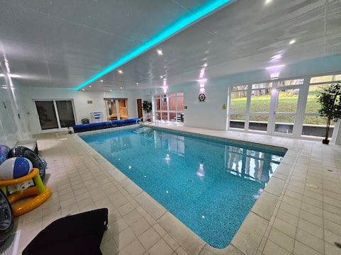 Beautiful Annexe - Indoor Pool, Sea Views & Cinema
