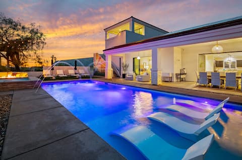 Htd Pool & Spa | Firepit w/views | Near Marina