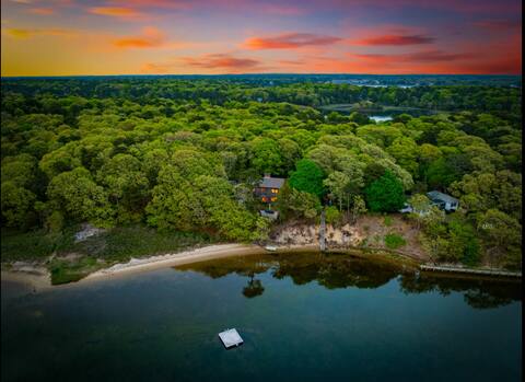 2 Acre Waterfront Oasis Overlooking Waquoit Bay
