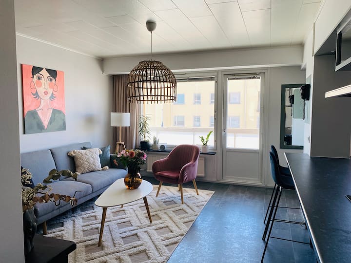Central Apt With Jacuzzi And Free Parking - Hämeenlinna