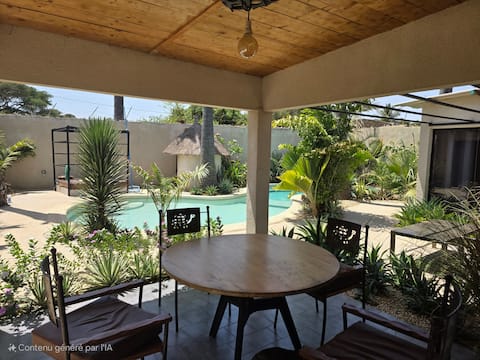 "Tiny Villa Sine Saloum" 
Your Private Villa