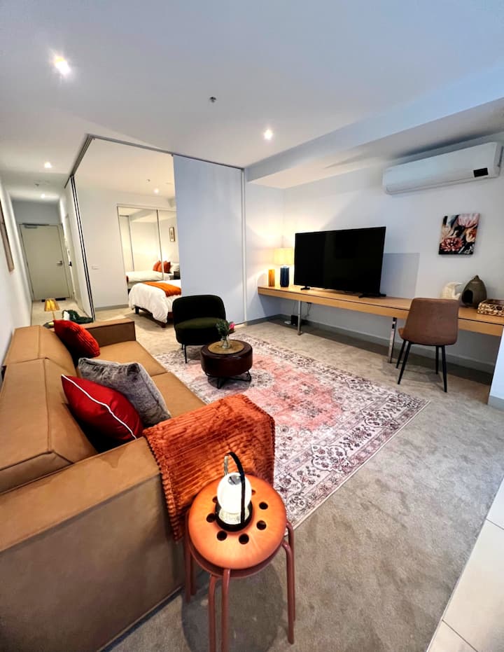 Cozy Cbd Stay|free Tram |Walk To Crown & Southbank - Melbourne