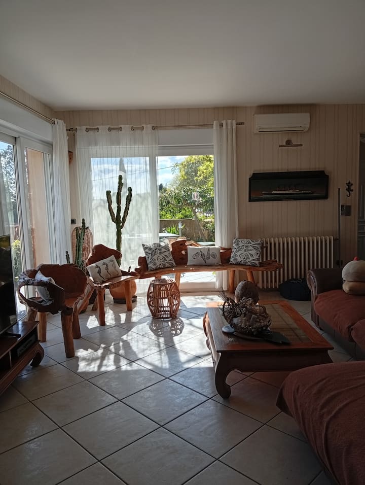 Villa St Clair- Vue Mer- Jacuzzi Hors éTé- Piscine - Sète