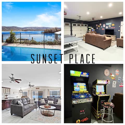 LAKEFRONT•GameRoom•PingPong•Dock•Pedal Boats•Pool