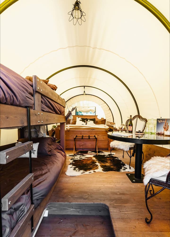 Glamping In Luxury Covered Wagon W/ King Bed - Westlake Village, CA