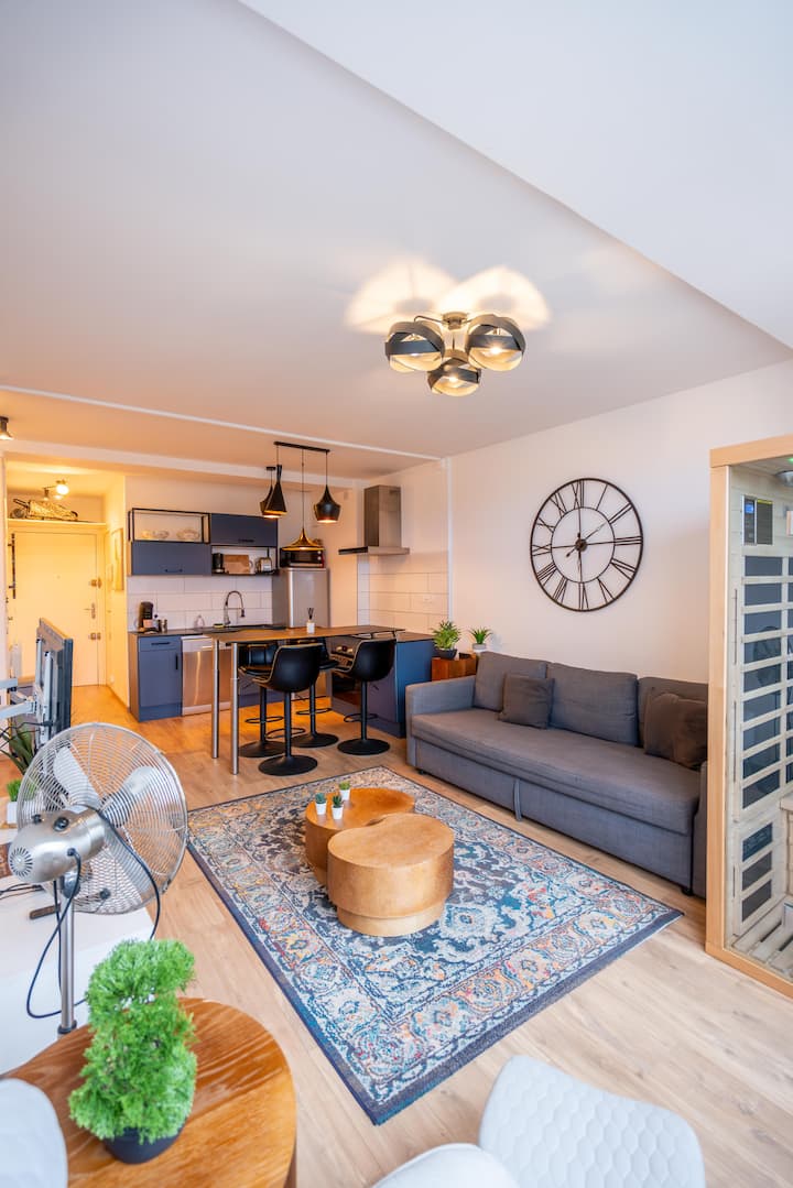 Plein Centre-ville T2 Avec Sauna - Aix-les-Bains