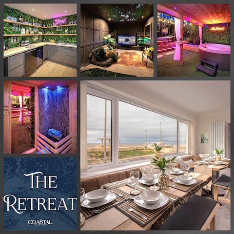 'The Retreat' Seaside Oasis Garden Spa & Hot Tub