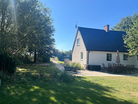 House with sea view near Viken