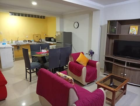 Beautiful apartment with garage included