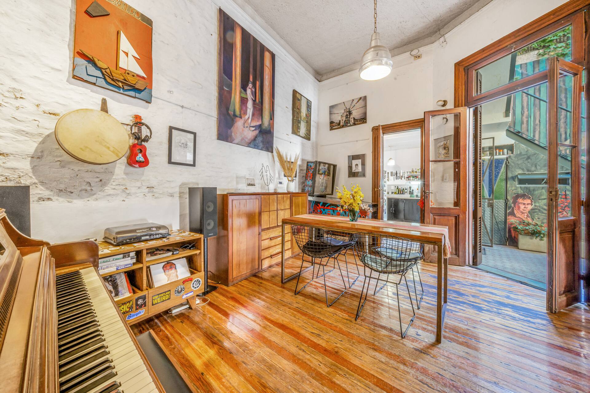 Habitación en departamento con baño privado en Chacarita