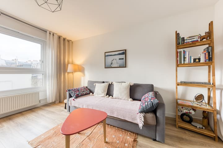 1br Brand New Bright Apartment-république/paris 11 - Paris