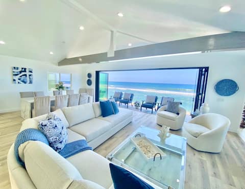 8 Br Beachfront House Private Sand, Bon Fire Ring