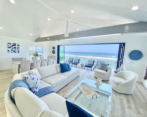 Best Oceanfront Beach House, Yard on the Sand