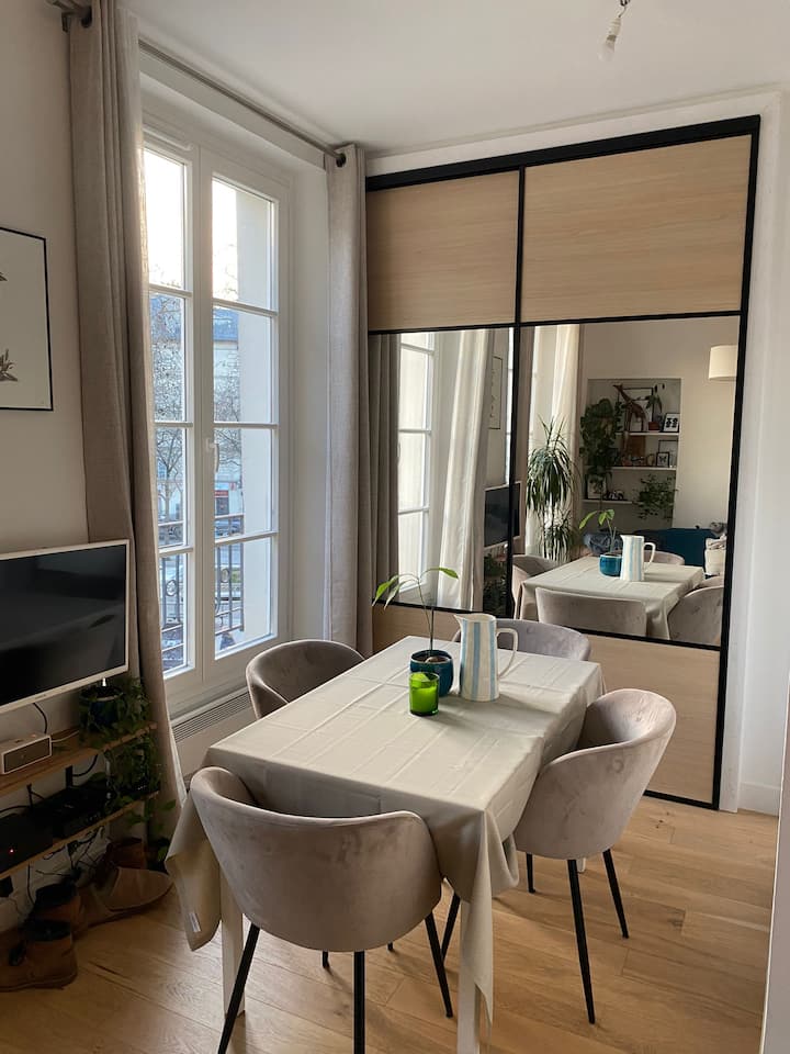 Paris Bastille Appartement Lumineux De 25 M2 - Pariisi