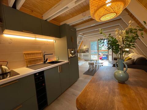 Cozy renovated chalet ideally located in Guzet-Neige