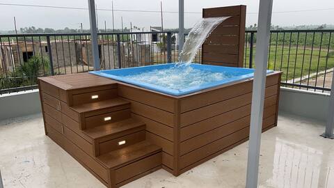 Room with a Jacuzzi!