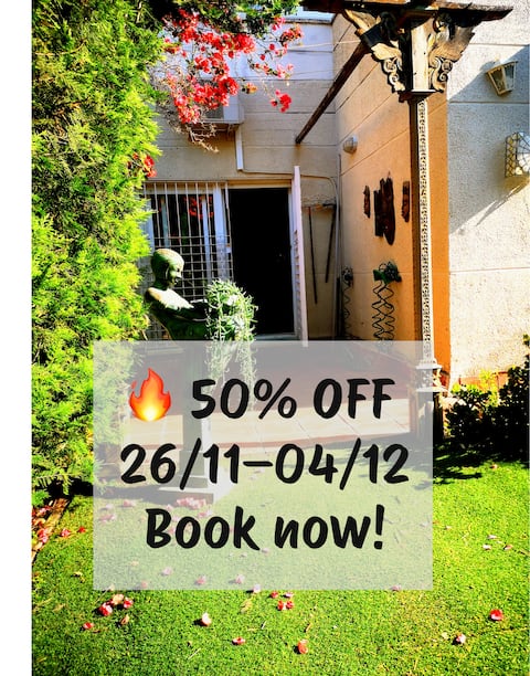 €100 per day, all included, 4 people + cleaning