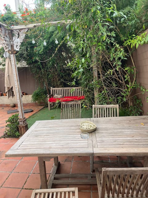 €100 per day, all included, 4 people + cleaning