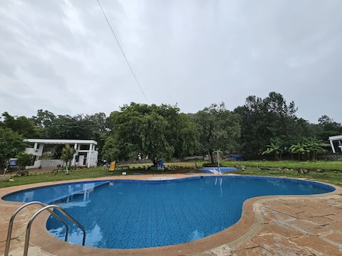 Eco Village: Peaceful 2-Bedroom AC villa w/ Pool-1