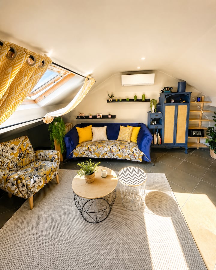 Unique Attic · Sea & Monaco View · 5’ Walking - Beausoleil