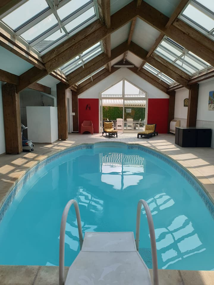 Maison Avec Studio Et Superbe Pool-housse - França