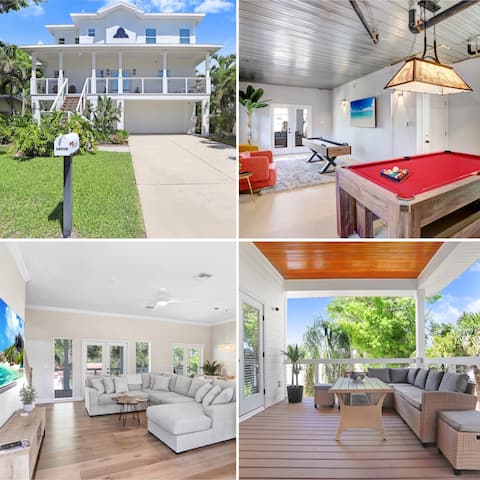 NEW Guest Favorite Airbnb! Beach Access! Sleeps 8!