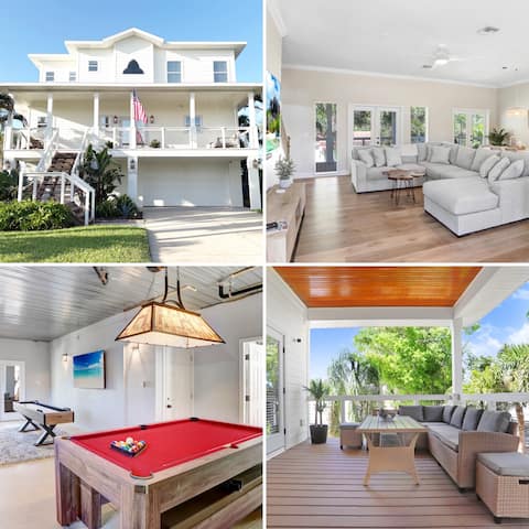 NEW Guest Favorite Airbnb! Beach Access! Sleeps 8!