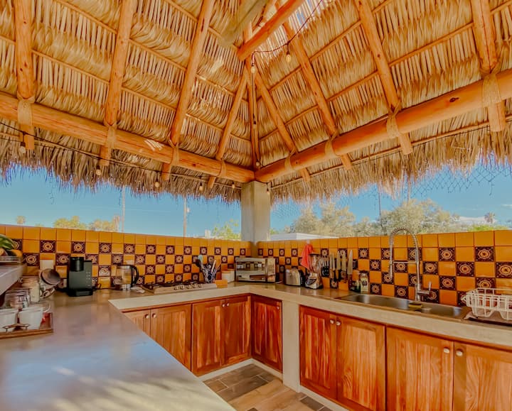 Zafiro, Beautiful Studio  In Small Orchard - Todos Santos