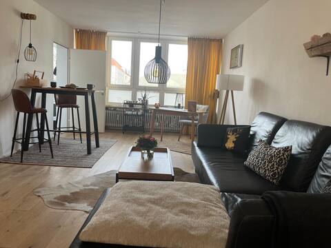 Stylish loft in the heart of Bayreuth with balcony