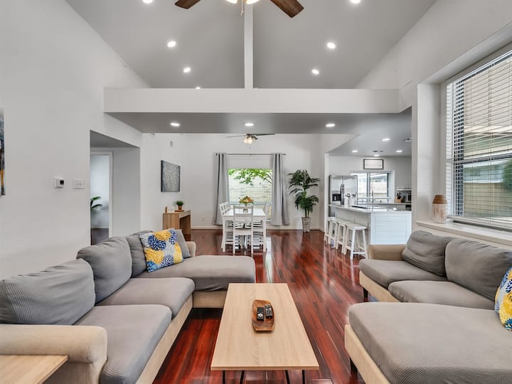 Cheery Home | Upgraded 3br Home + Office, Htx - Houston