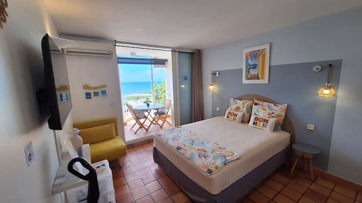 Studio Avec Vue Imprenable Sur La Baie De Tartane - Martinique