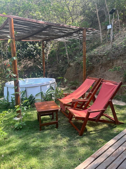 Top Airbnb: Kamajorú cabin, mountain and sea. in Tubará