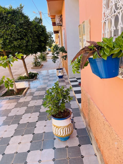 House with motorcycle garage – Comfort for groups