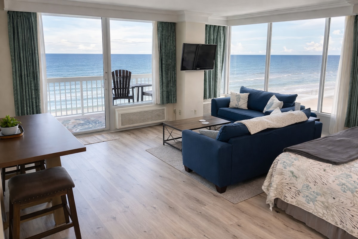 Ocean Front view Studio Condo