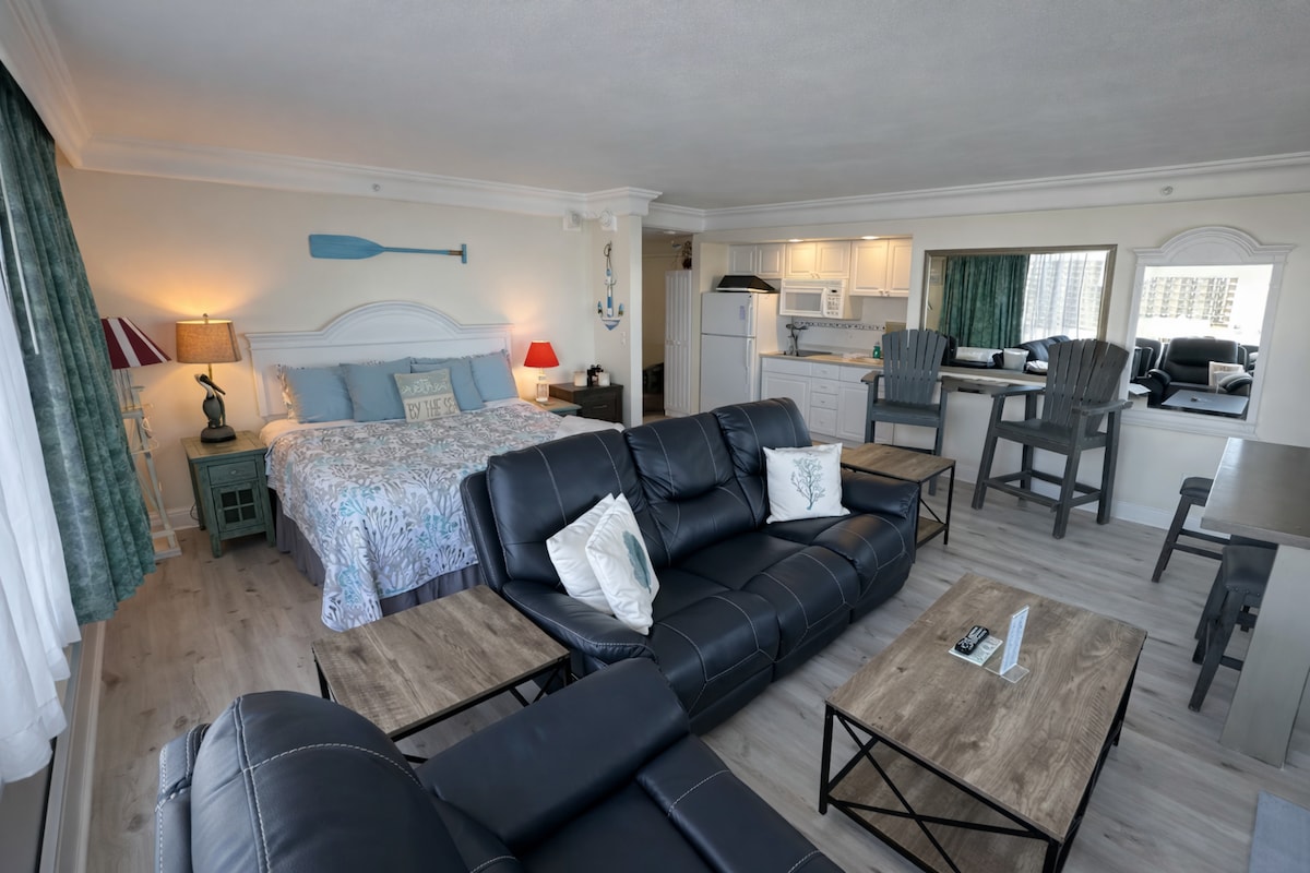 Ocean Front view Studio Condo