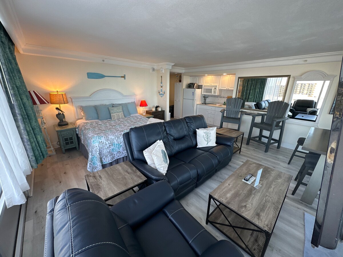 Ocean Front view Studio Condo