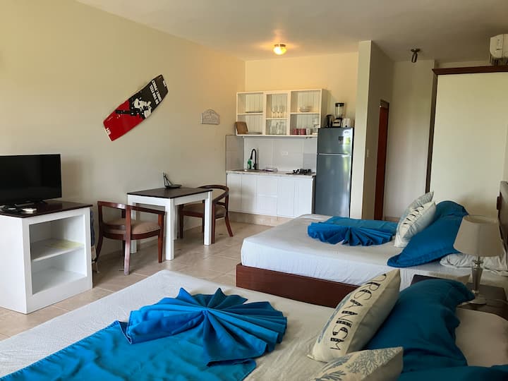 Kite Beach Oceanfront Adjoining Studios - Cabarete