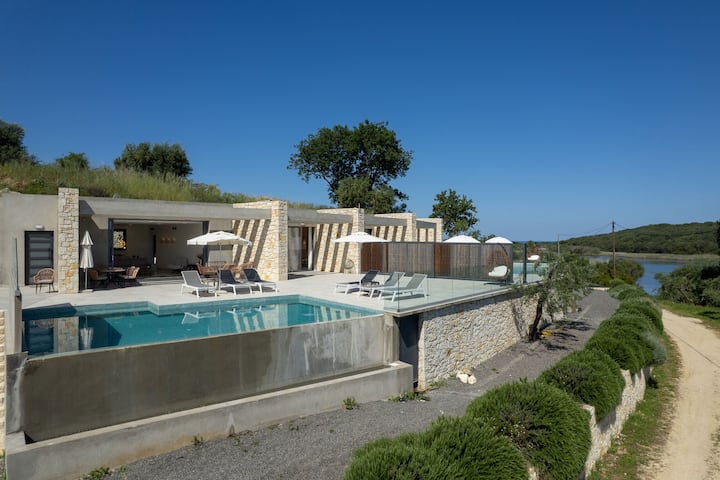 Villa Waterlily - Villa Moderne Avec Piscine Privé - Saranda