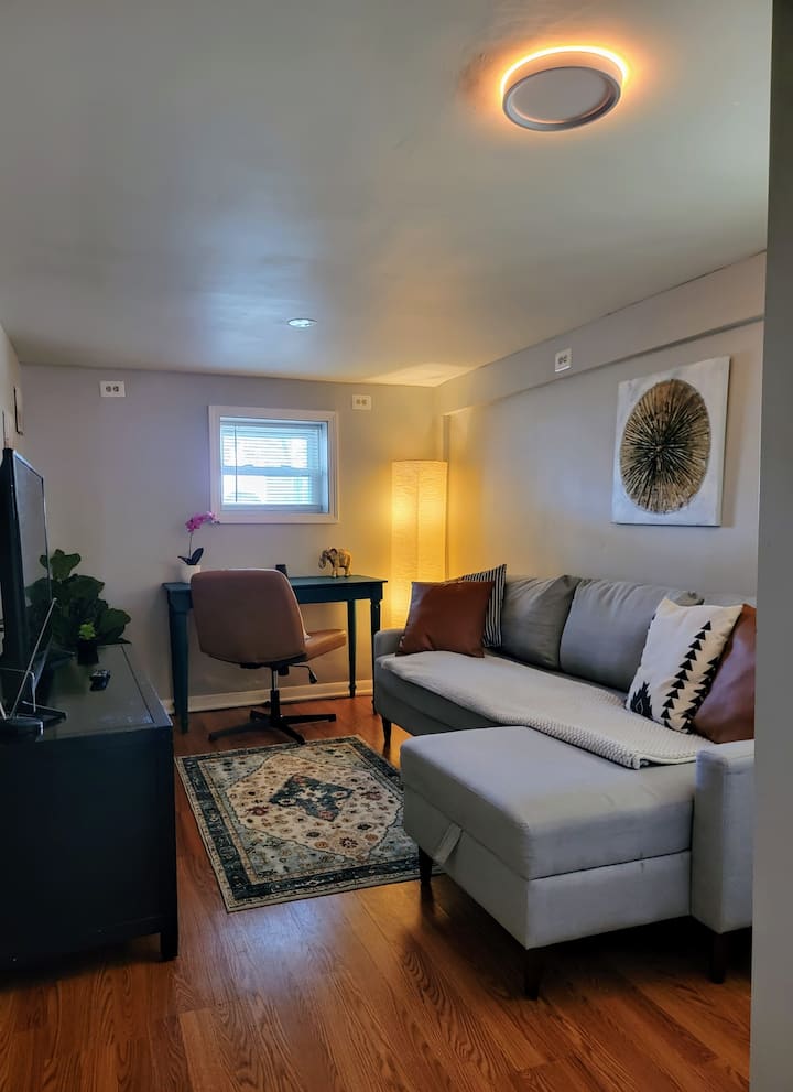 Cozy 1br + Futon • Deck • Laundry • Private Entry - Chicago, IL