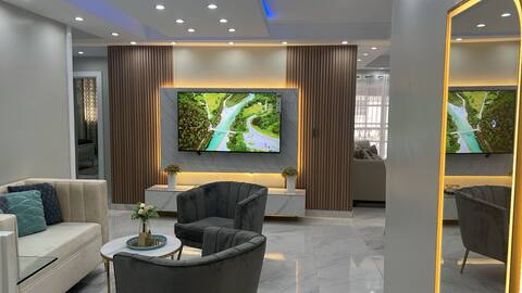 Luxurious apartment in residential building